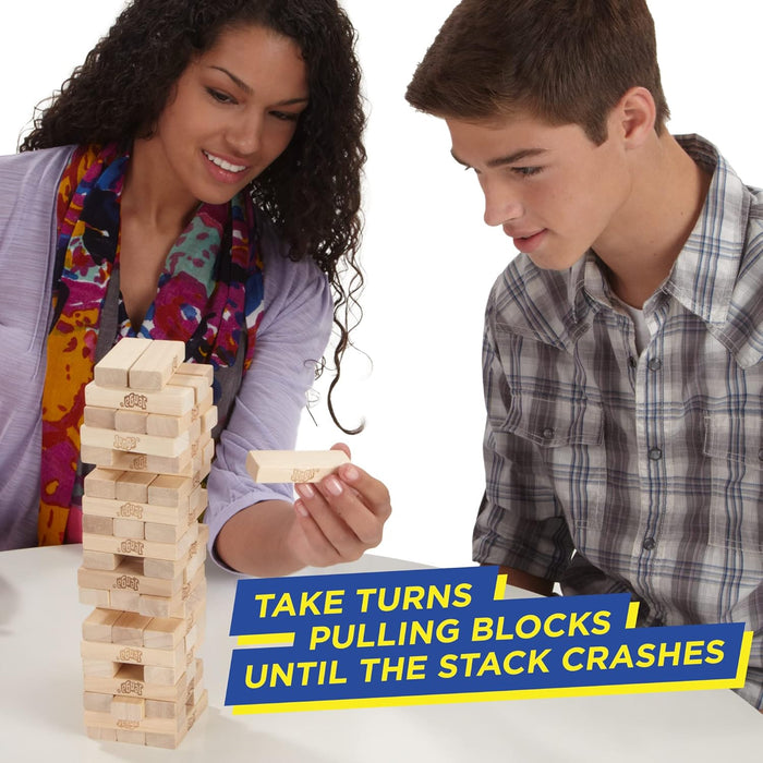 jenga block stacking game