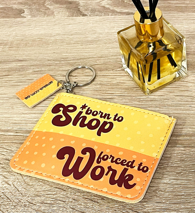 work hard spend harder pouch