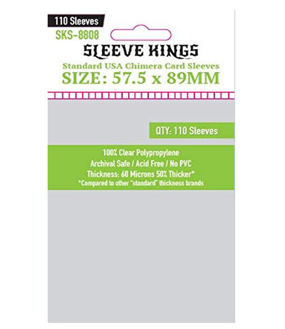 sleeve kings card sleeves (57.5x89mm)