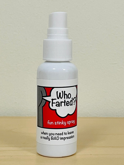 who farted? fun stinky spray