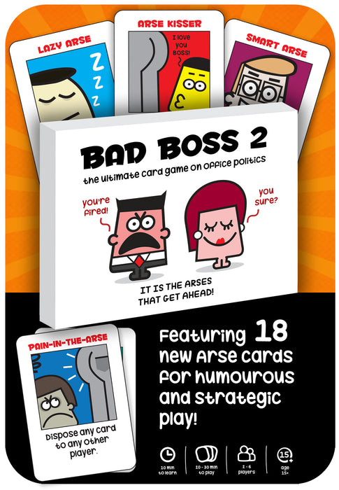 bad boss 2 card game