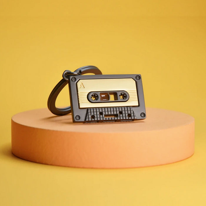 audio casette keyring