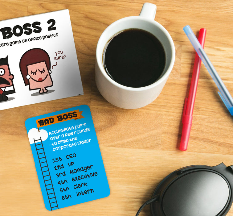 bad boss 2 card game