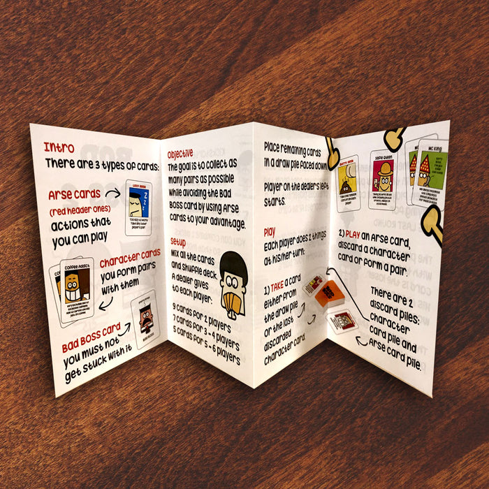 bad boss 2 card game