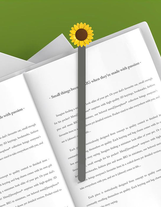 sunflower bookmark