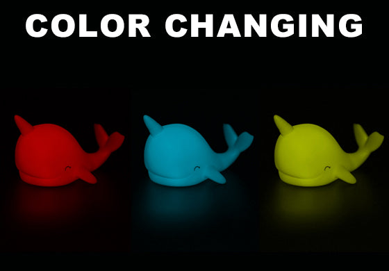 mini narwhal night light