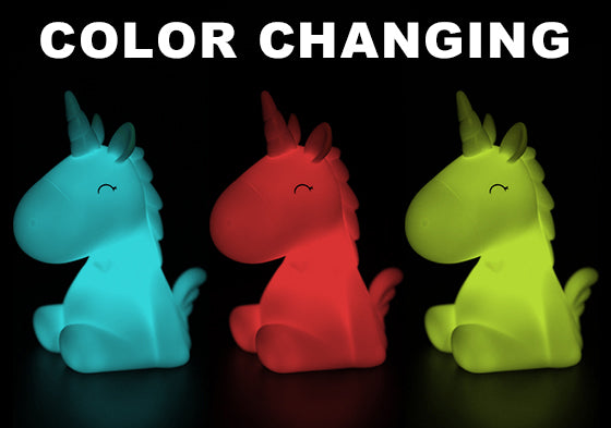mini unicorn night light