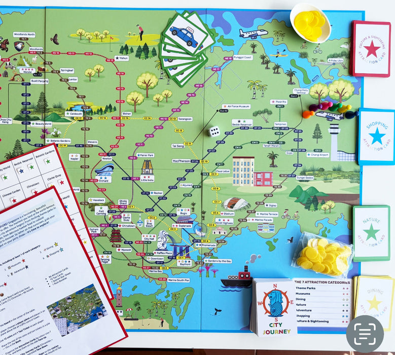 city explorer - lion city edition game