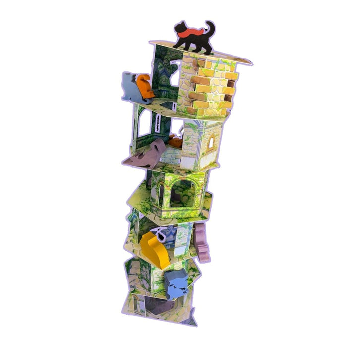 cat and the tower game