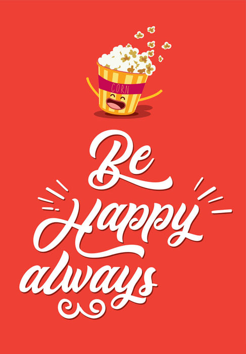 be happy always card