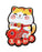 fish cat magnet