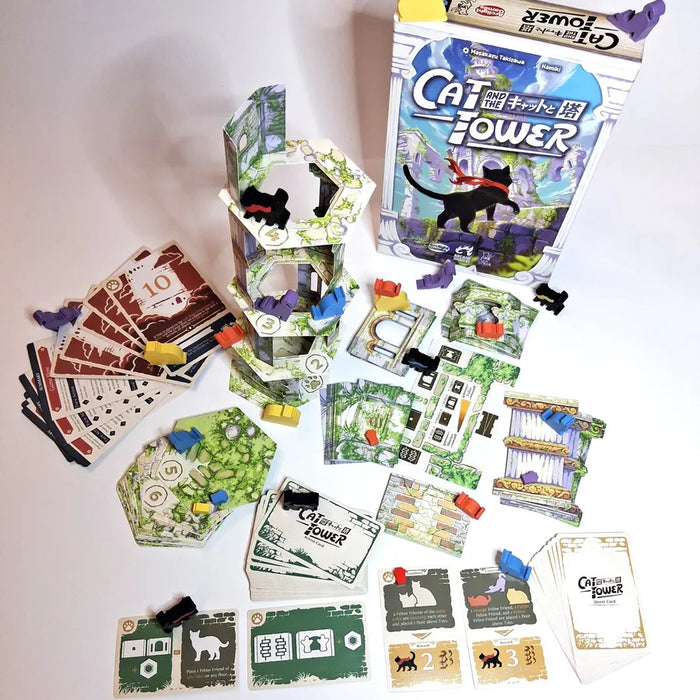 cat and the tower game