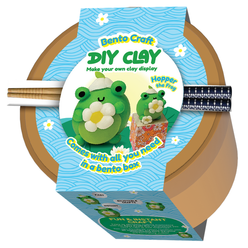 hopper the frog diy clay kit