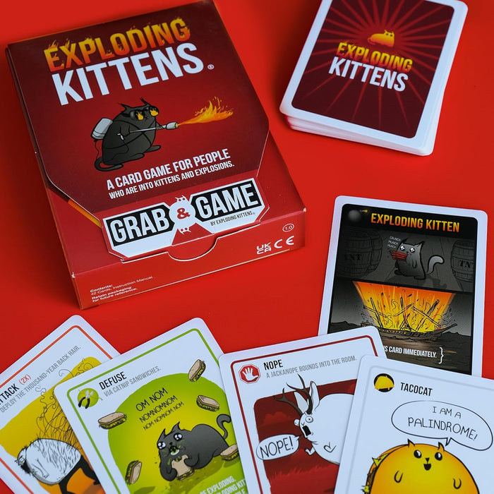 exploding kittens grab and game edition