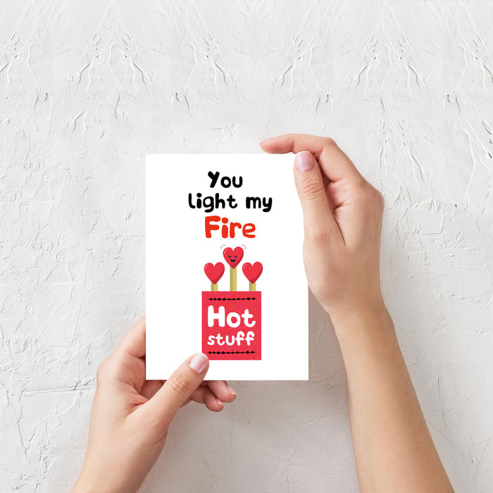 you light my fire card