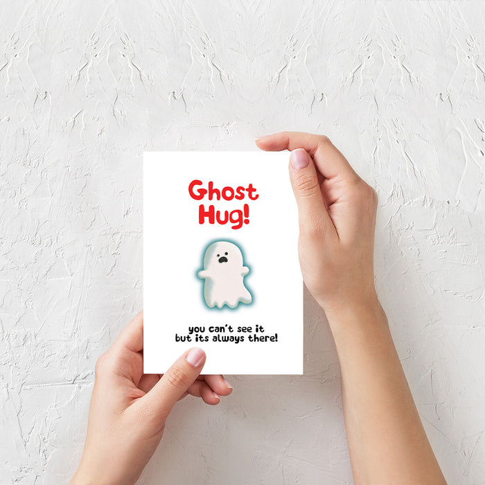ghost hug card