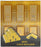 mini gold magnets set