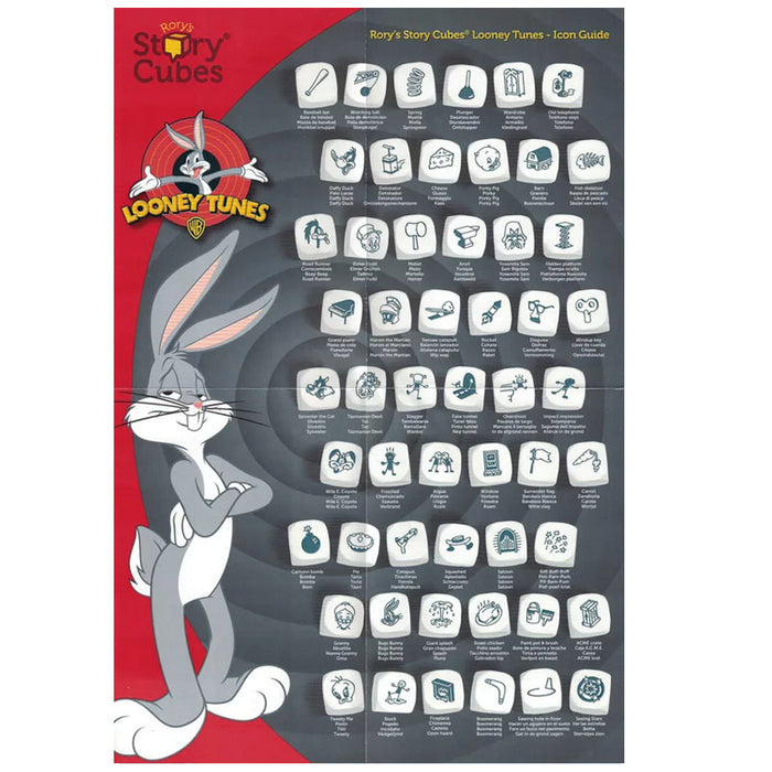 rory's story cubes: looney tunes