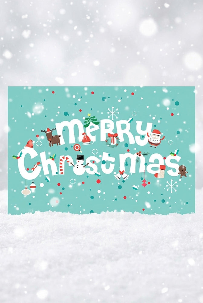 christmas icons card