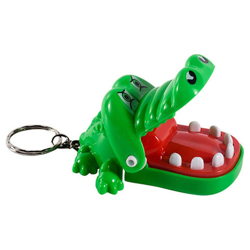 mini biting crocodile keyring