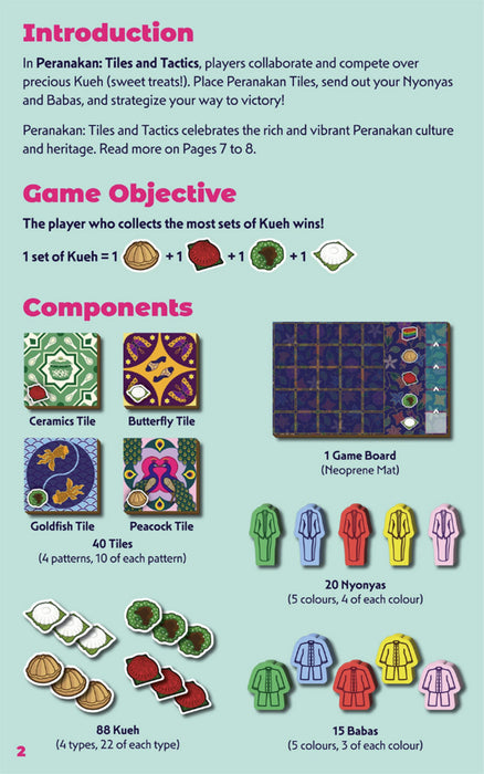 peranakan : tiles and tactics game