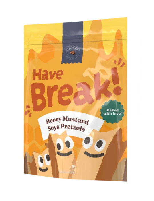 honey mustard soya pretzels (2packs)