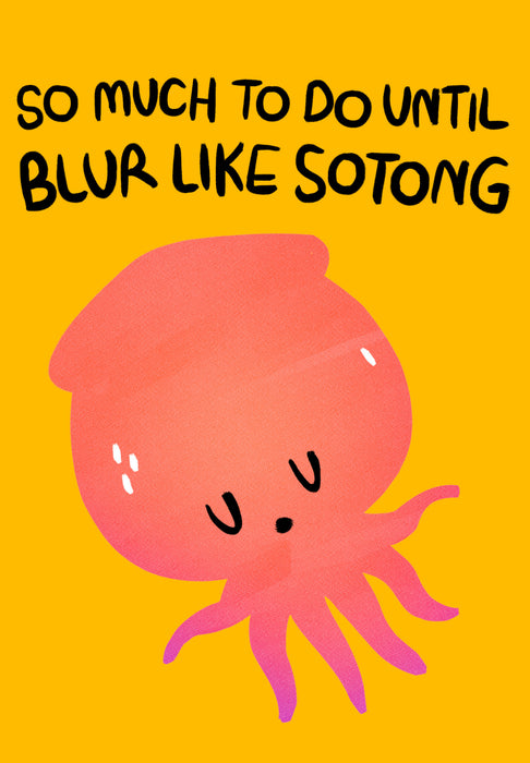 blur like sotong notebook