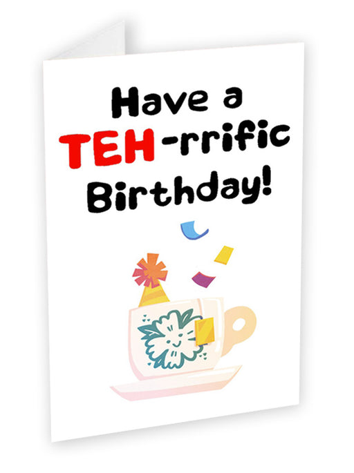 teh-rrific birthday card