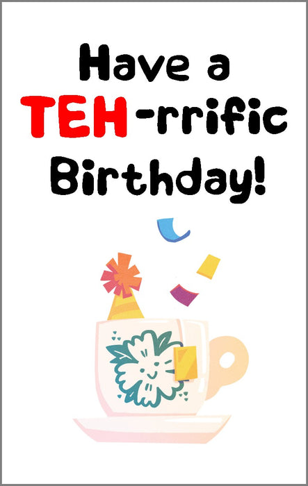 teh-rrific birthday card