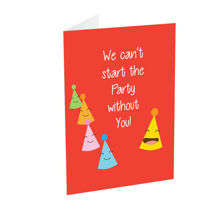 party without you! card