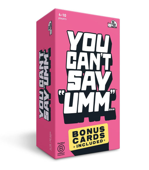 you can't say 'umm' game