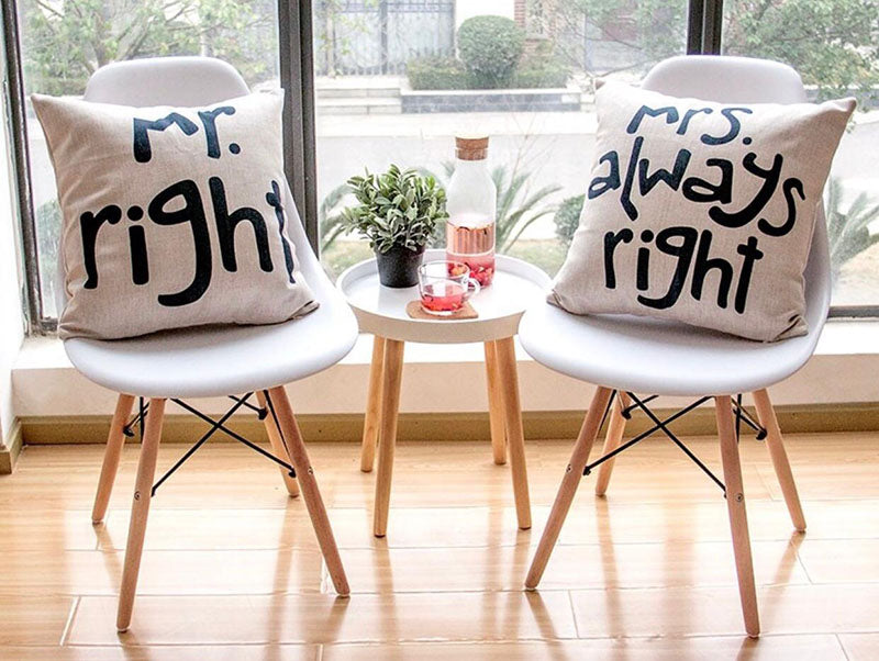 mrs always right cushion cover