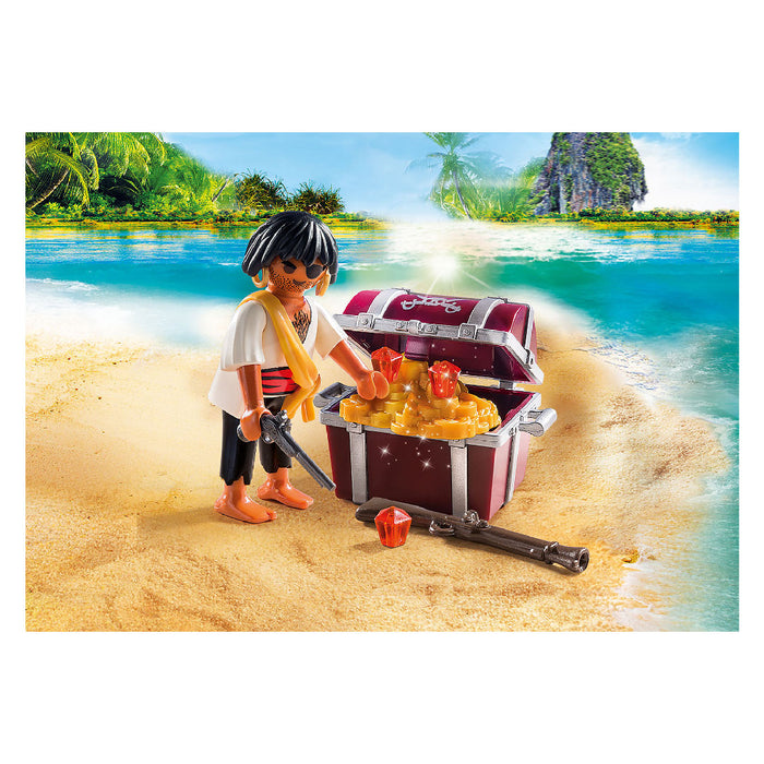 playmobil special plus - pirate with treasure