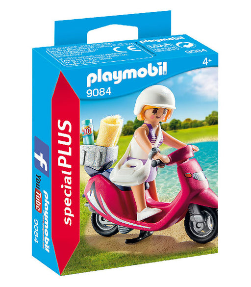 playmobil special plus - beachgoer with scooter