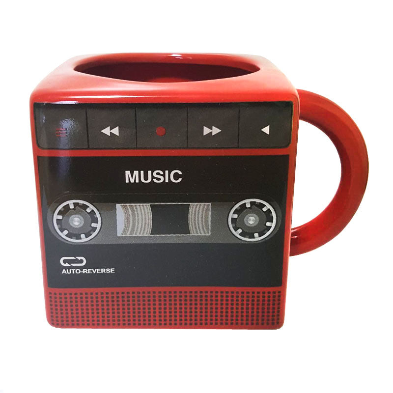 casette tape mug