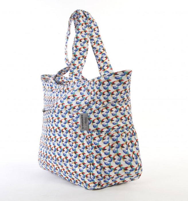 compatto shopper bag by mendini colourful