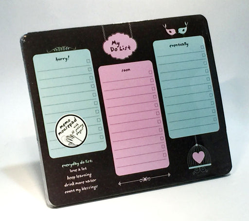 do-list memo mousepad