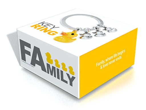 duck family keyring