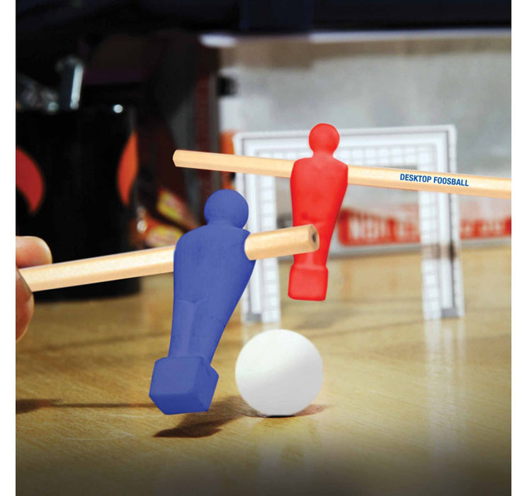 desktop foosball stationery set