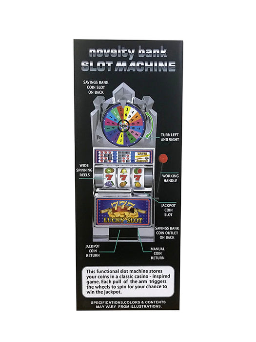 novelty slot money bank