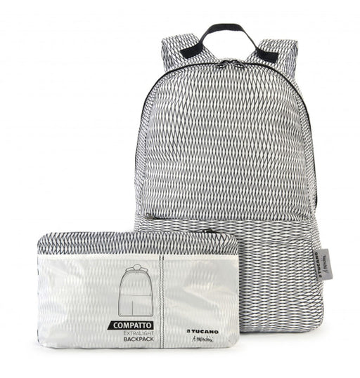 compatto backpack by mendini white