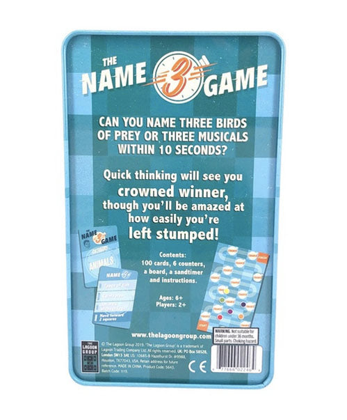 name three game