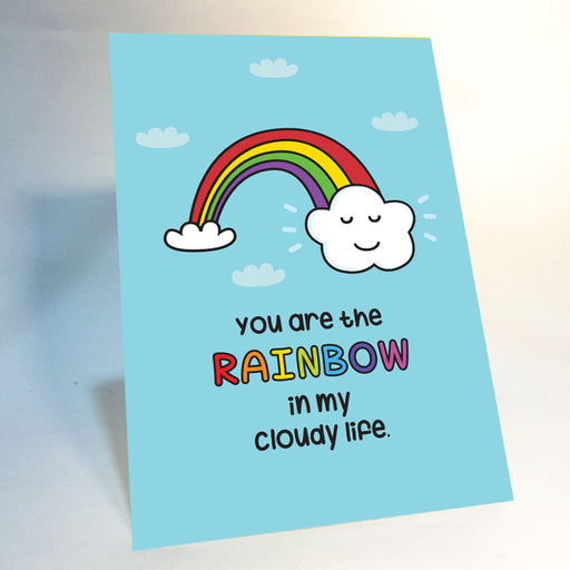 rainbow greeting card