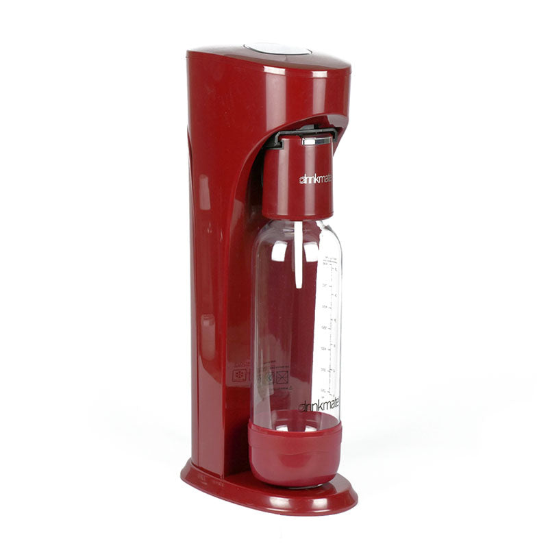 red drinkmate soda maker