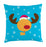 reindeer snow cushion