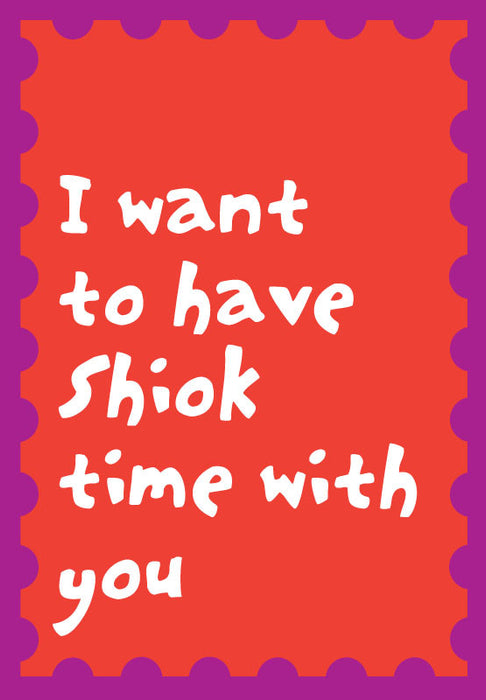 shiok time card