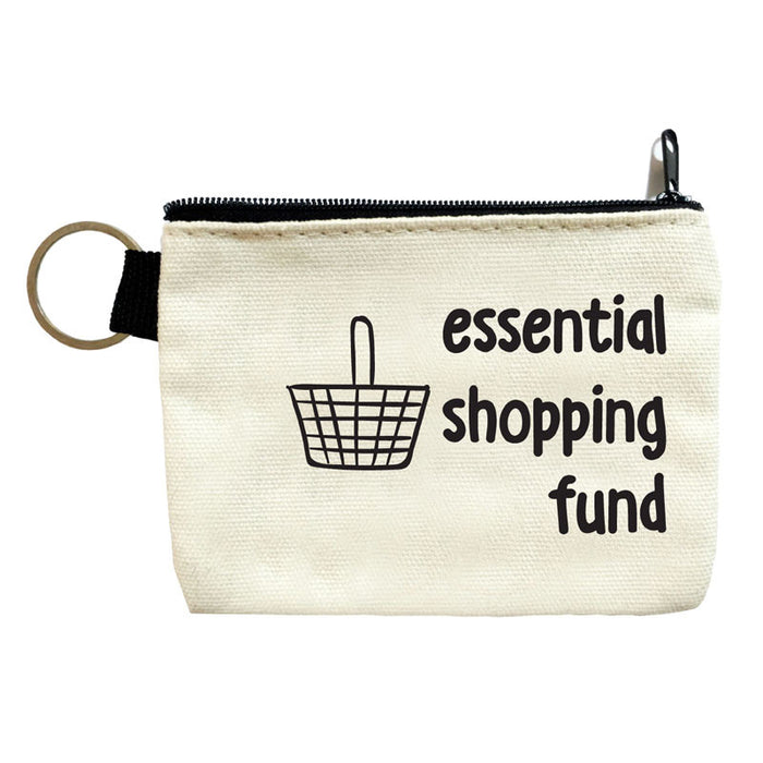 essential shopping fund coin pouch