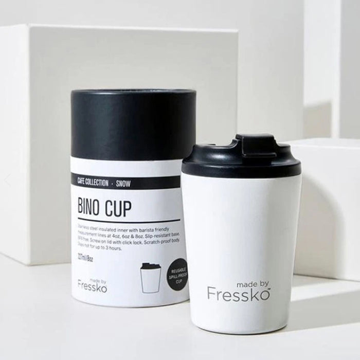 snow reusable coffee cups